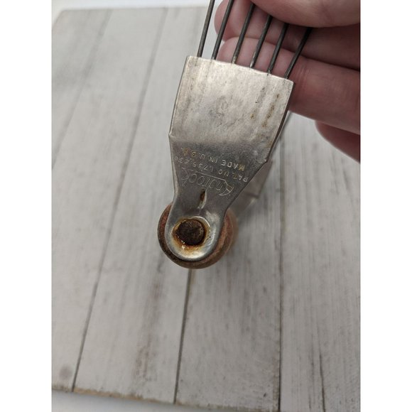 Vintage Androck Wire Dough Pastry Blender Wood Handle - Picture 6 of 7